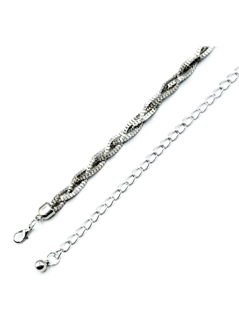 Пояс-ланцюг на талію 110 см Сріблястий Weatro (347316090)