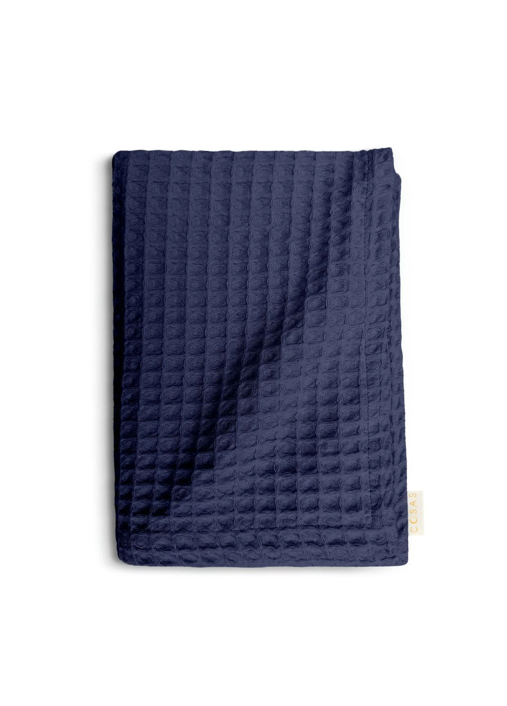 Полотенце вафельное Denim Greek Waffle 45x90 см Темно-синий Cosas темно-синий