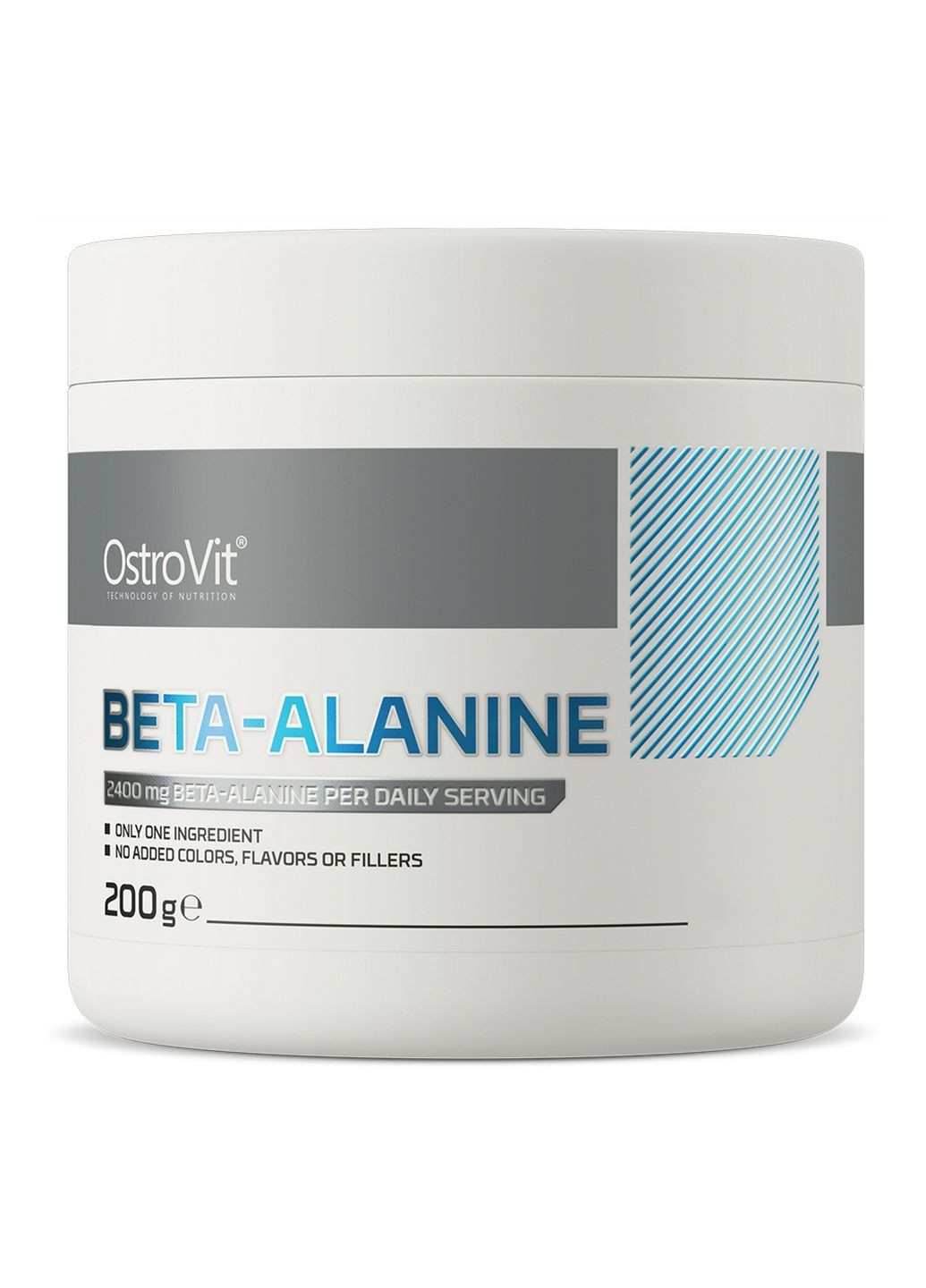Аминокислота Beta-Alanine, 200 грамм Лимон Ostrovit (293341204)