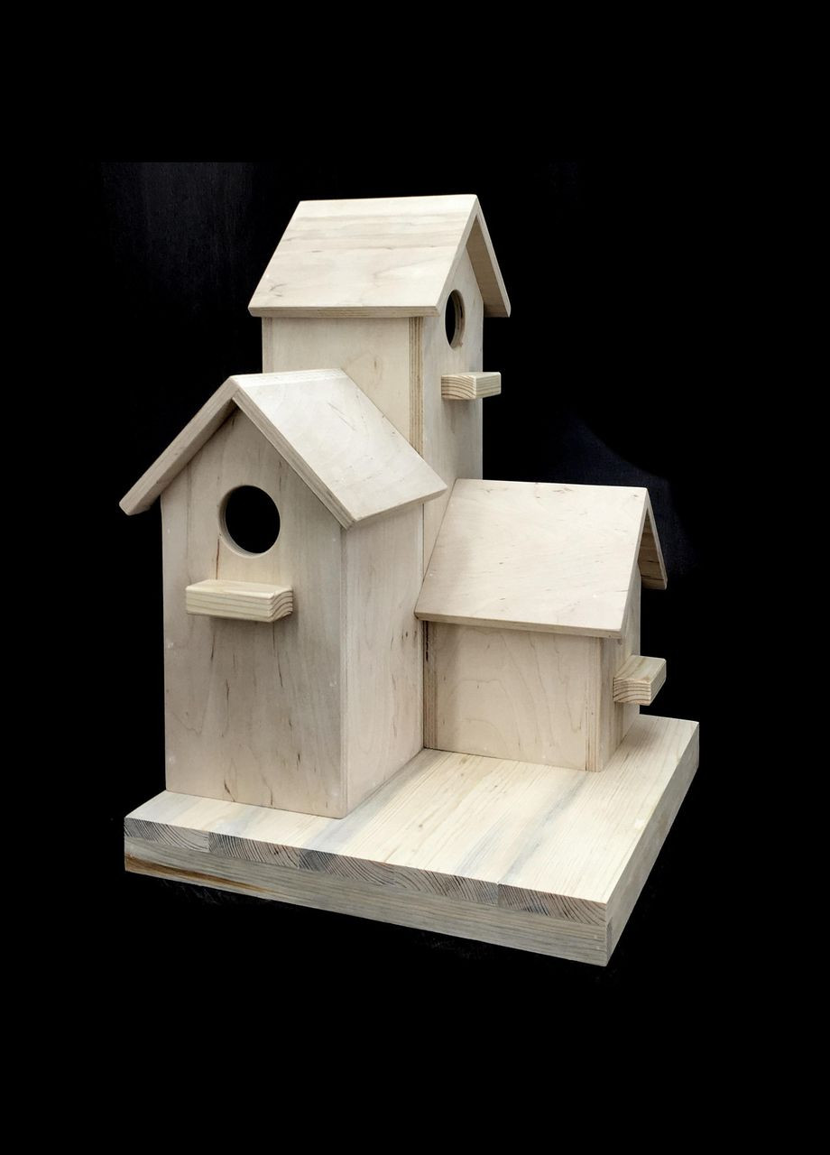 Шпаківня садова з дерева Бугай бланже (СКВ-005001) No Brand (328604982)