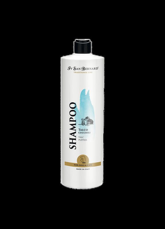 Шампунь для цуценят та кошенят Тальк TRADITIONAL Talc 1 л (8022767038340) Iv San Bernard (307174451)
