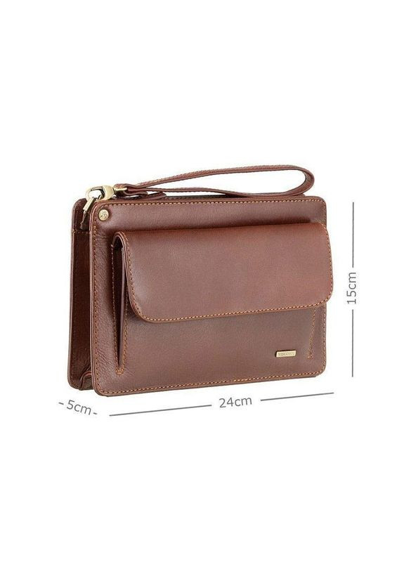 Борсетка мужская Ted Brown (02617 BRN) Visconti (332186436)