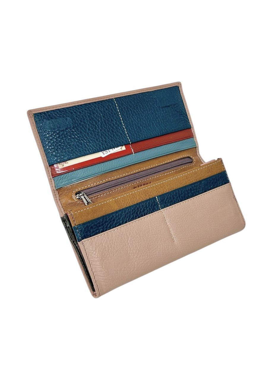 Жіночий гаманець з натуральної шкіри B149-1011-10 бежевий 18.5 х 9 х 3 Balisa (367264000)