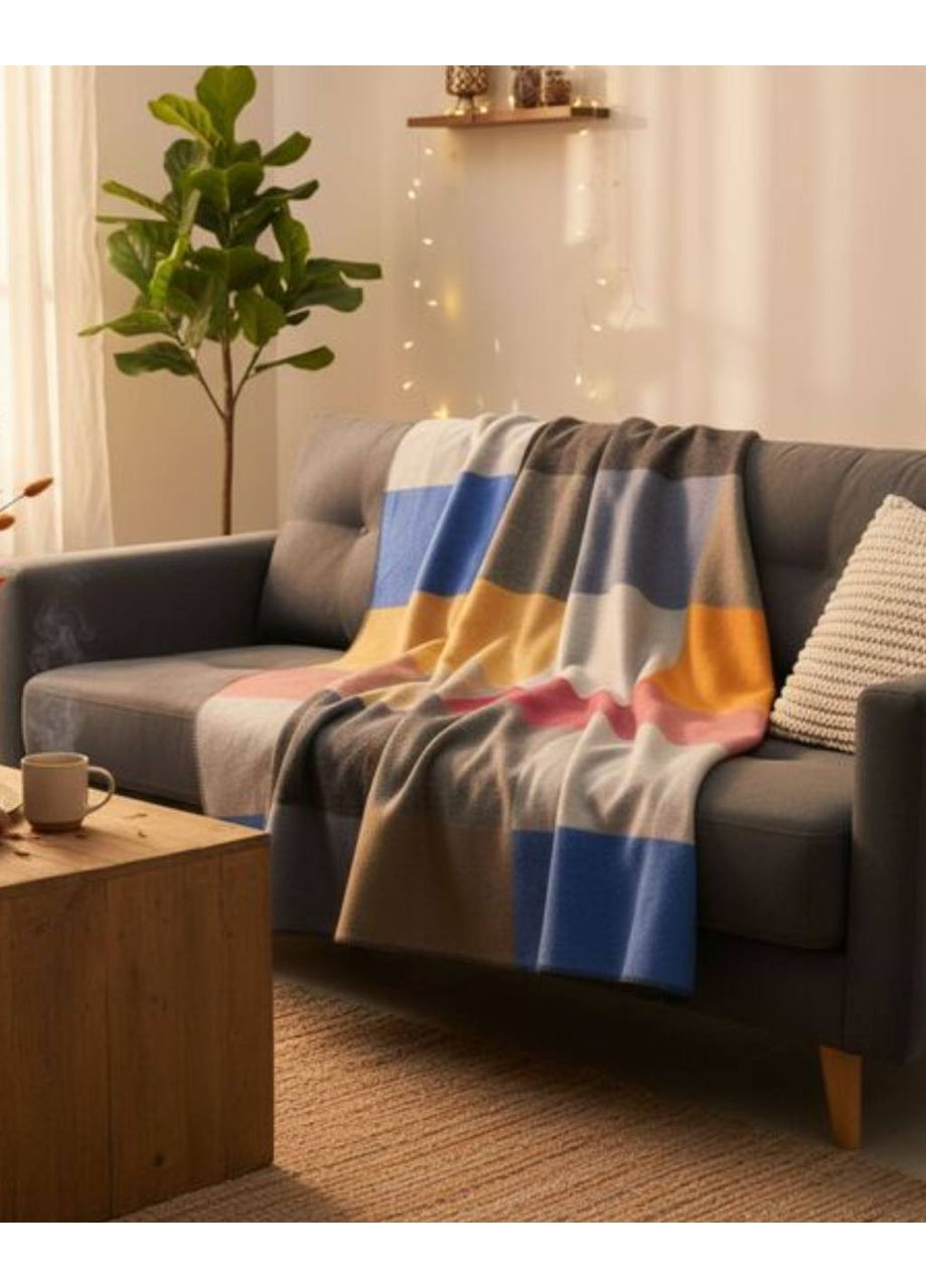 Плед покривало 150x200 см бавовняне IDEIA Kassandra (303213434)