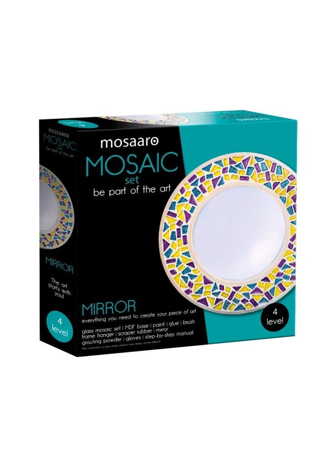 Детский набор для творчества хрустальная мозаика "Зеркало" MA4004 Mosaaro (367962024)