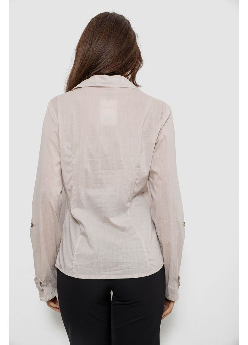 Светло-бежевая кэжуал рубашка Ager