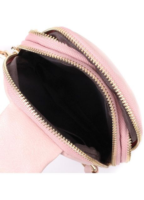 Сумка жіноча планшет для документів рюкзак слінг в дорогу сумочка для телефону Рожевий 34749 Vintage (332612613)