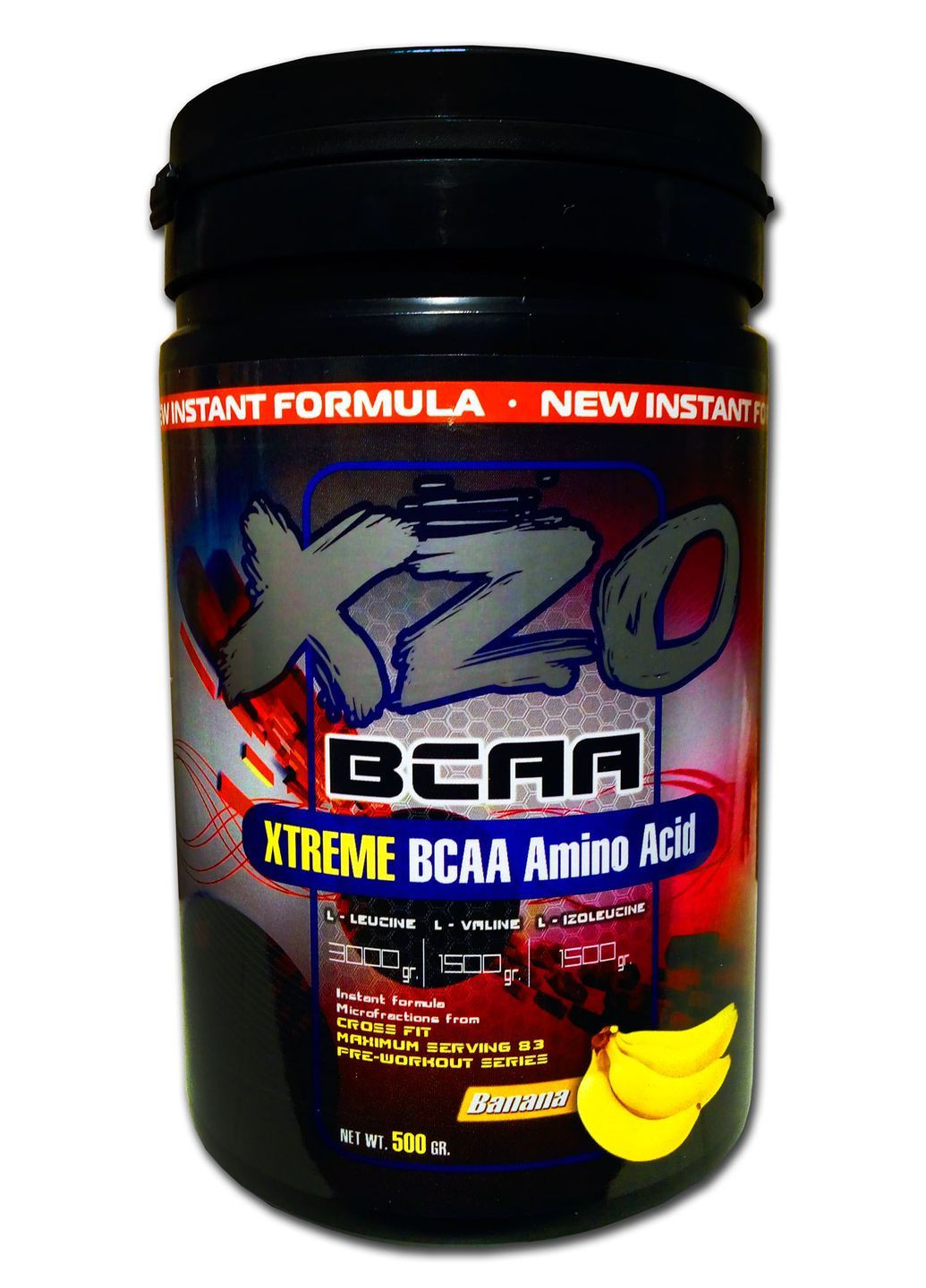 Амінокіслота ВСАА 500 г Банан Xtreme Amino Acid XZO Nutrition (372833540)