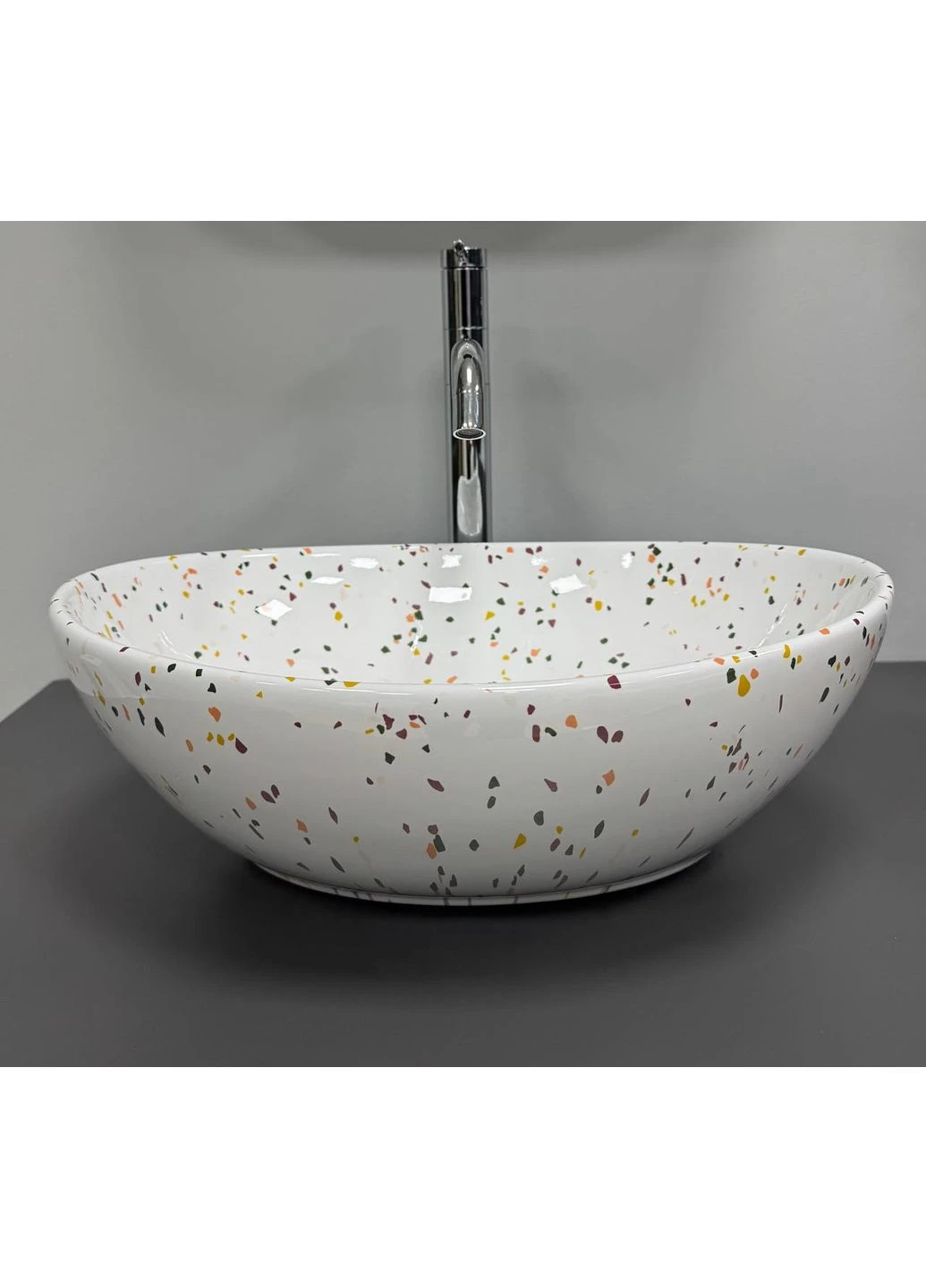Умивальник (раковина) PARMA MOSAIC GLOSSY накладний VBI (386235634)