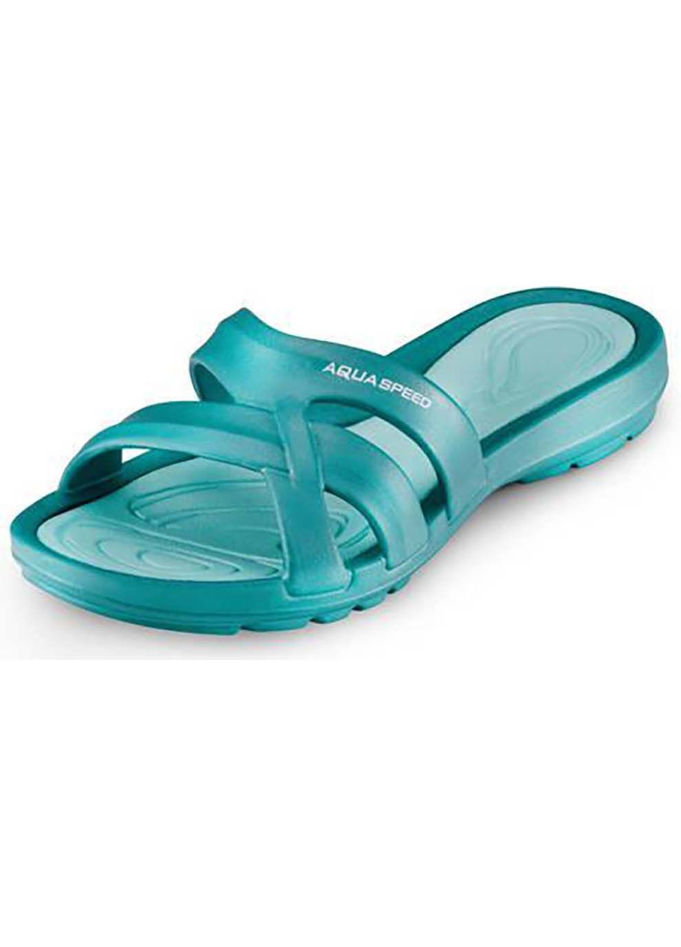 Бирюзовые шлепанцы panama 7912 бирюзовый Aqua Speed