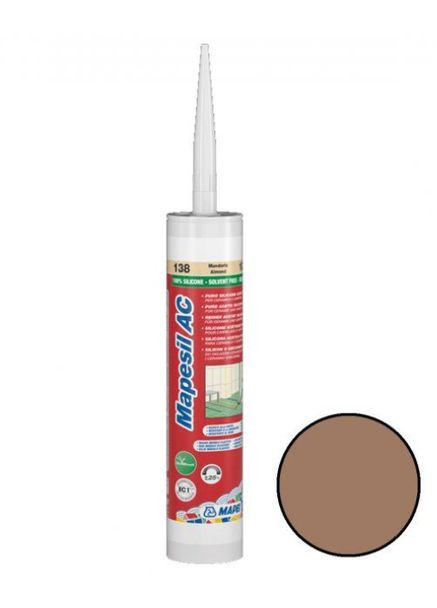 Герметик силіконовий Mapesil AC 142 310мл Mapei 041869 (372692434)