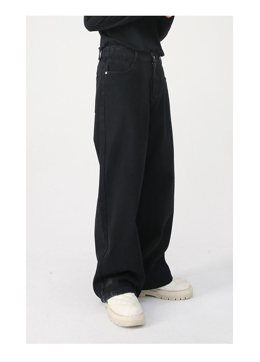 Черные джинсы широкие Super Baggy No Brand