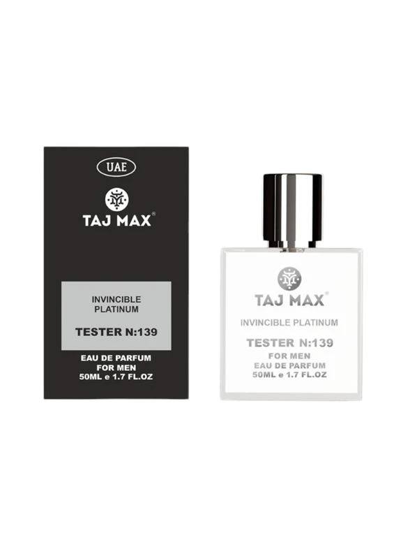 Парфумована вода чоловіча 139 INVINSIBLE PLATINUM 50 мл. Taj Max (335870053)