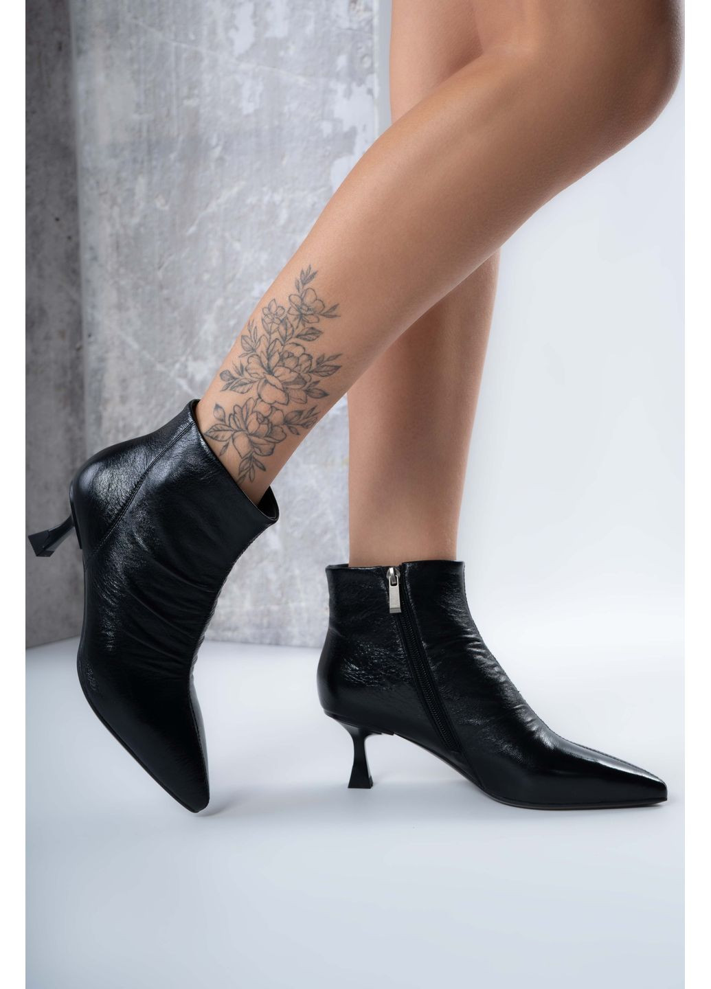 ботинки женские where uweare br96m302-2-1 натуральная кожа черные 346719 Where Uwear