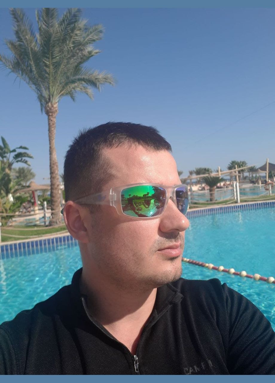 Окуляри захисні Chill'n (GTech™ green), дзеркальні синьо-зелені Swag (274376407)