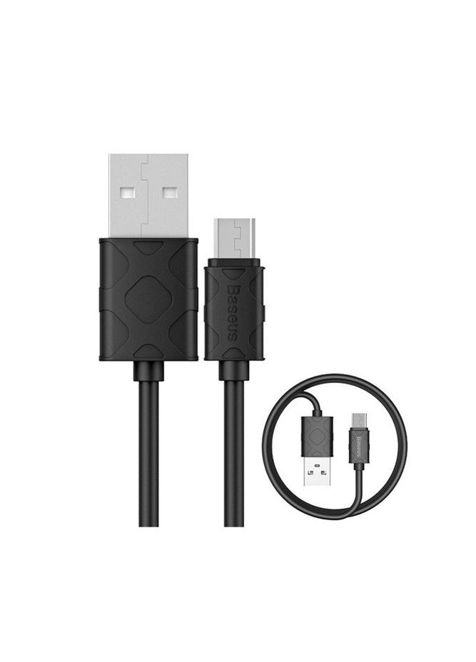 Кабель Yaven Cable Micro USB 2.1 A (1 м) Black Baseus (324234716)
