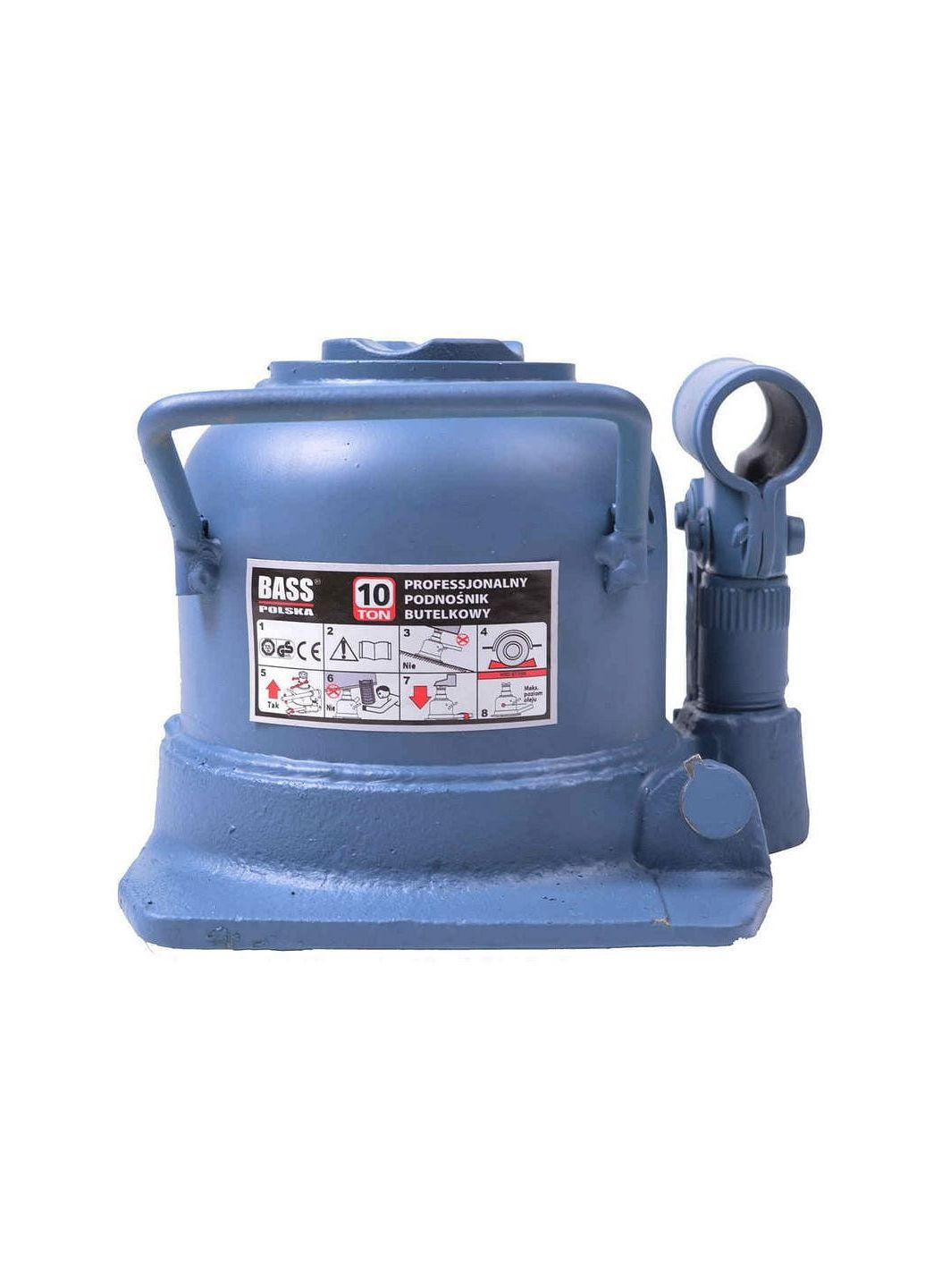 Бутылочный домкрат 10T, двухпоршневой Bass Polska 3316 No Brand (368698258)