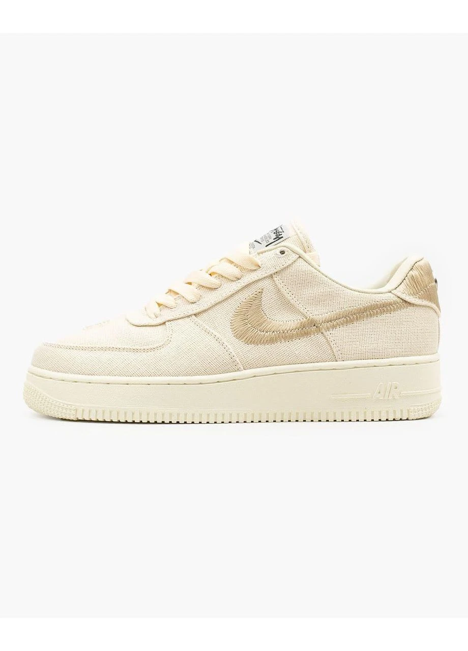 Комбіновані літні кросівки nike air force 1 fossil stussy найк аір форс 1 No Brand
