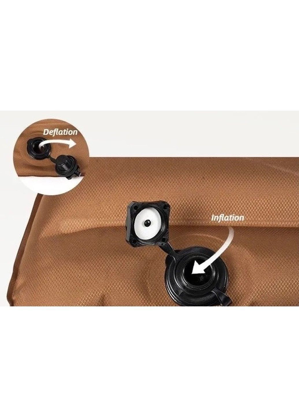 Коврик надувной Taurus 90 мм NX20663004 brown Mobi Garden (370666472)