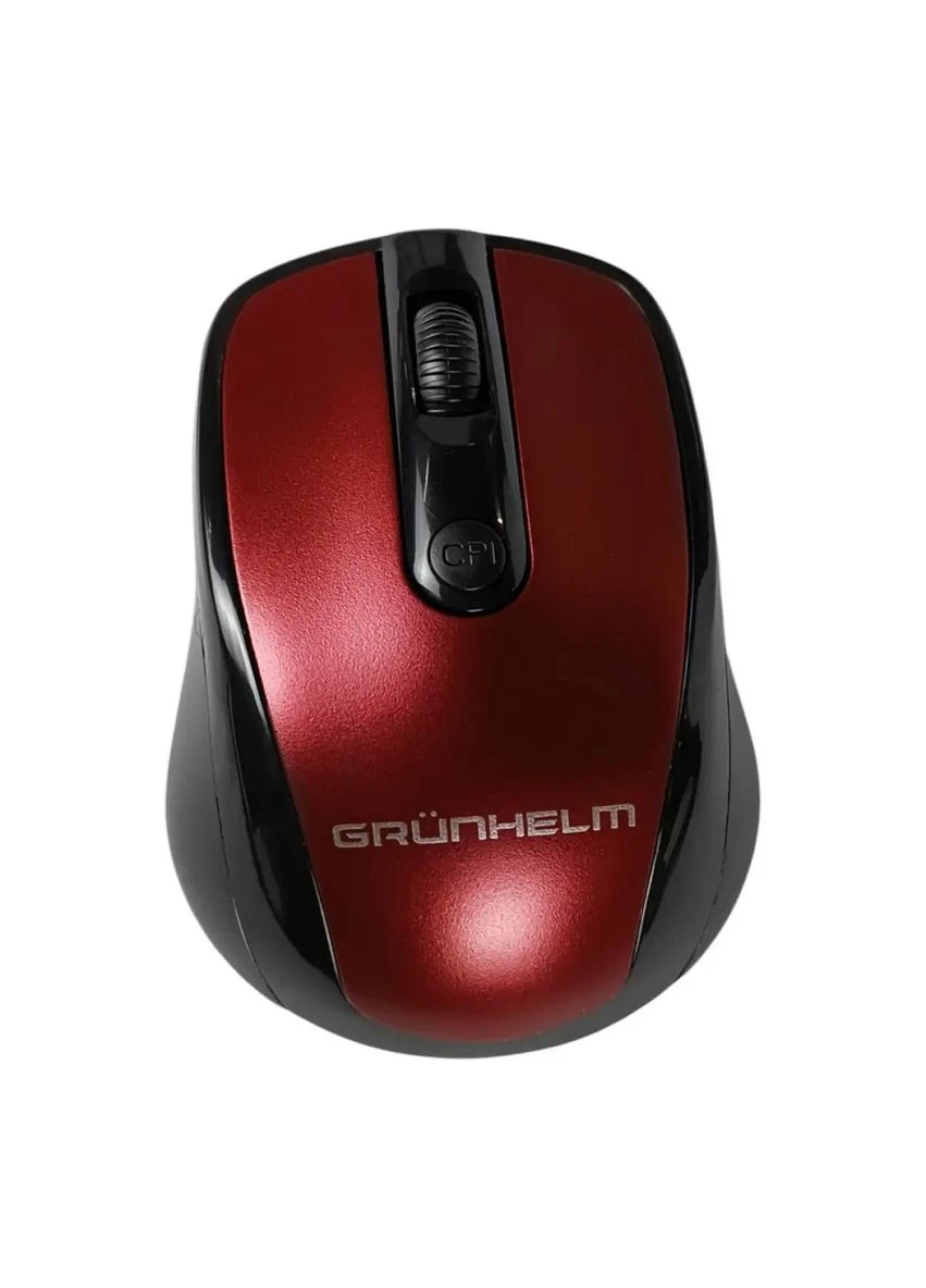 Мышь компьютерная беспроводная M-510WL красная Grunhelm (381677879)