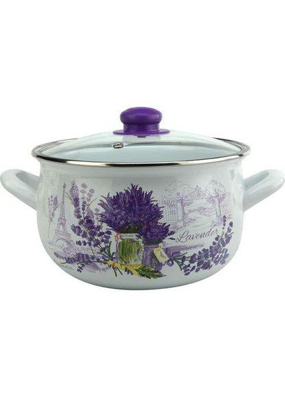 Кастрюля эмалированная Лаванда GT-T-120-L 20 см 4 л Gusto (349224434)