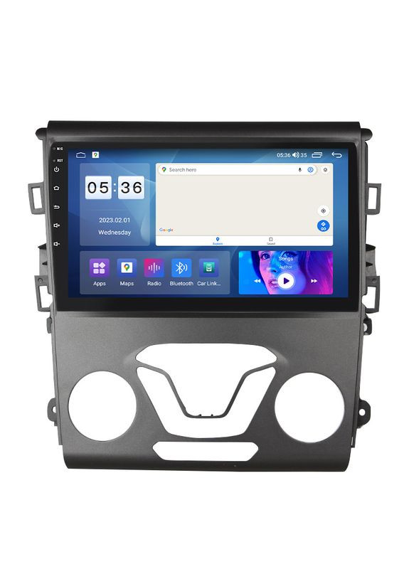 Штатна магнітола для Ford Mondeo V 2014-2019 IPS 9" 4/64 Gb CarPlay 4G Wi-Fi GPS Prime Форд Мондео 4шт Lesko (336194324)