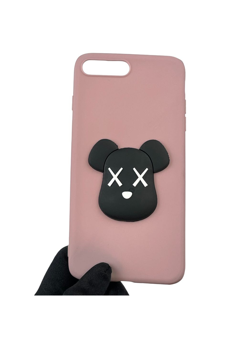 Чохол для iPhone 7 Plus дитячий бір брік з 3д малюнком на айфон 7 плюс бежевий Apple (366019568)