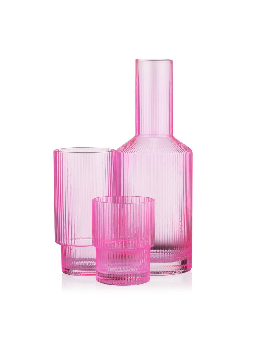 Набір склянок низьких AR2620SPN 200 мл 2 шт рожевий Ardesto (364756179)