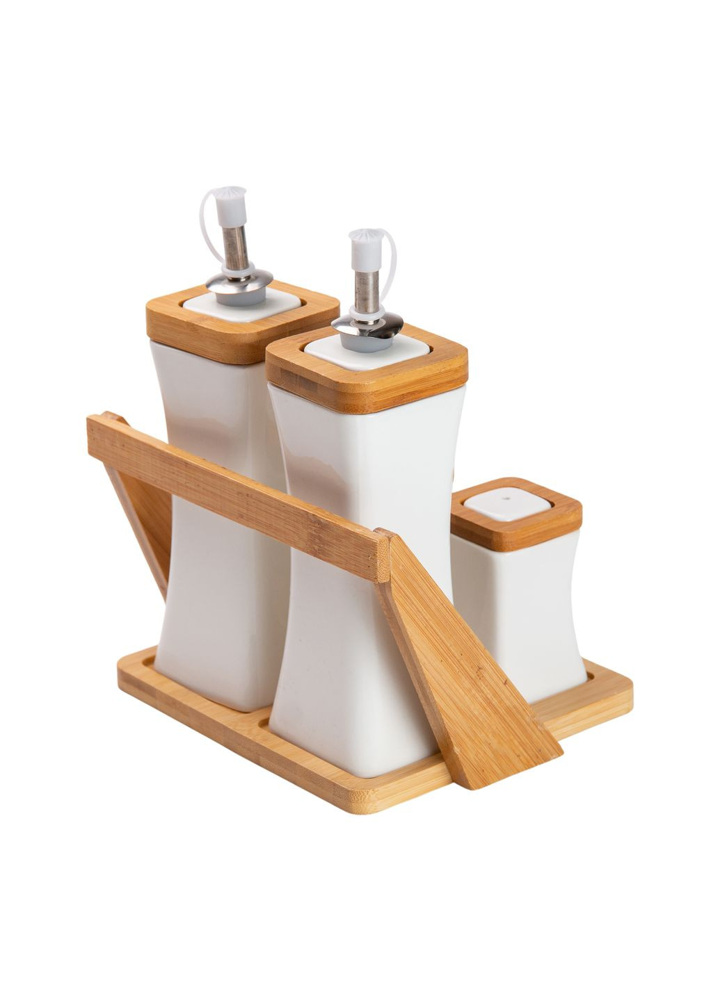 Набір для спецій та рідких текстур на бамбуковій підставці Yiwu (328603754)