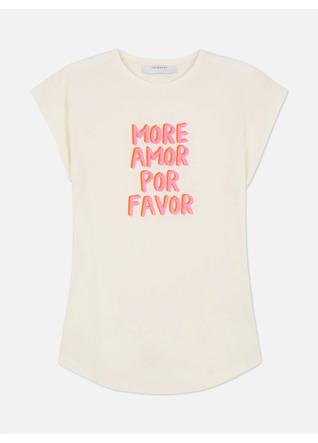 Топ літо,молочний з принтом, Primark (397577493)