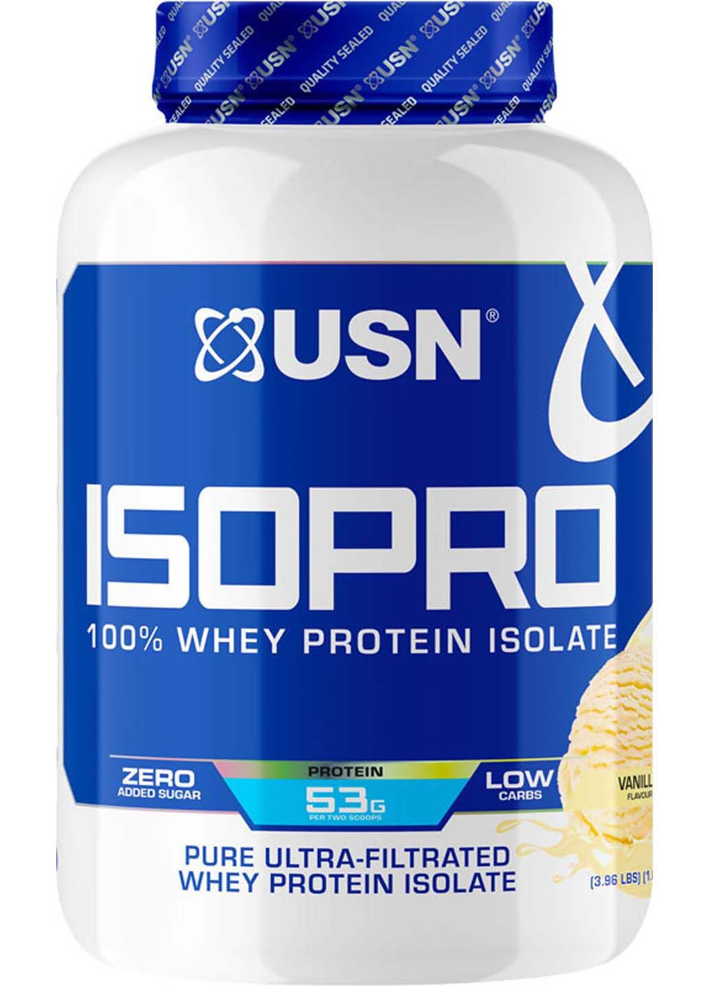 Протеин IsoPro 100 % Whey Protein Isolate Vanilla 1,8 кг (27138) USN (321969473)