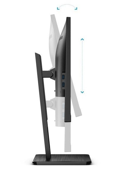 TFT 31.5" U32P2, VA, UHD, DP, HDMI x 2, Pivot, HAS, колонки, черный AOC (314749861)