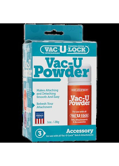 Пудра для кріплення Vac-U-Lock Vac-U Powder Doc Johnson (371391580)