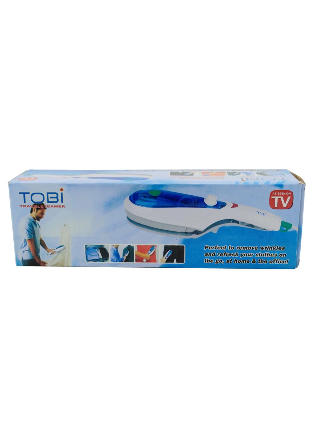 Ручной отпариватель для одежды Travel Steamer 800W White (4_513398775) Tobi (395882423)