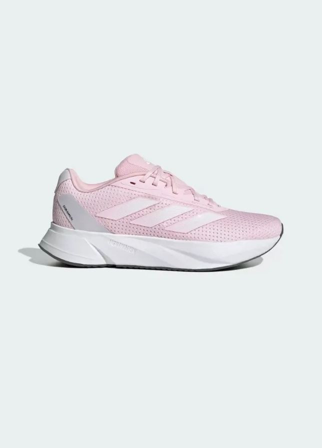 Розовые демисезонные кроссовки duramo sl clear pink/cloud white/core black р 7/38.5/25 см adidas