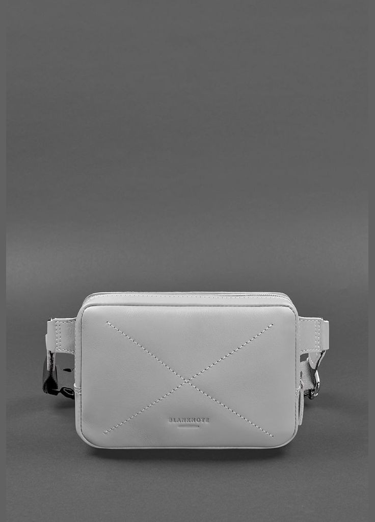 Шкіряна жіноча Dropbag Mini сіра (A-026406) BlankNote поясна сумка (327874370)