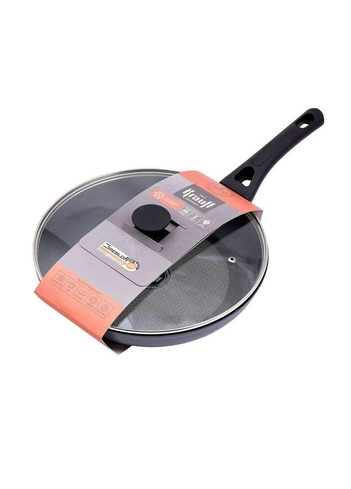 Сковорода універсальна 88-222-117 24 см чорна Krauff (335715392)