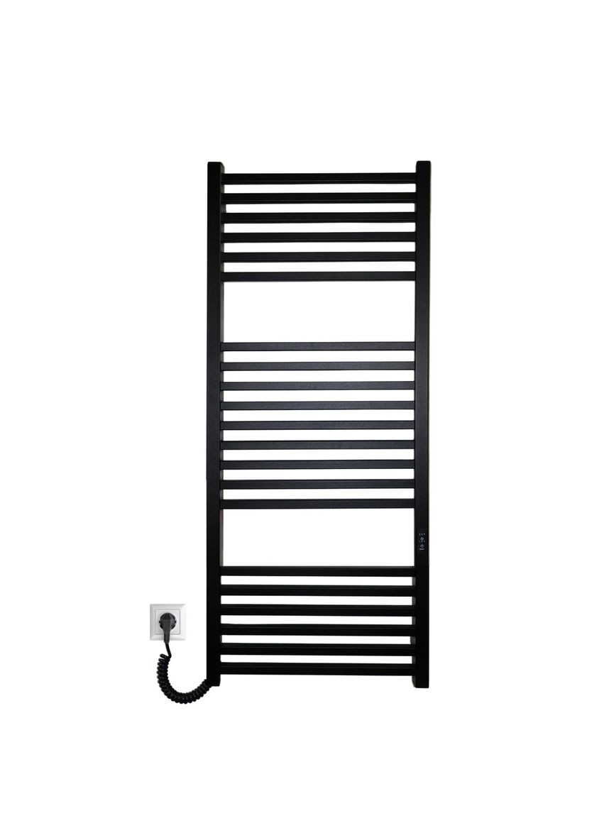 Полотенцесушитель электрический с контроллером матовый 1190*490 Carino LORENZO (365596151)