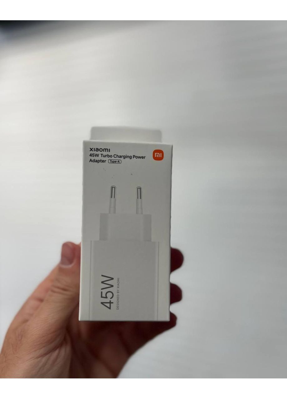 Мережевий зарядний пристрій BHR07SLEU (Original) 45Вт Turbo Charging Блок живлення (USB-A) Швидкий заряд Xiaomi (360392646)