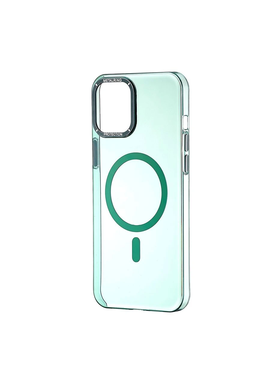Чохол TPU з MagSafe протиударний для iPhone 12 Pro Max зелений Case (370168124)