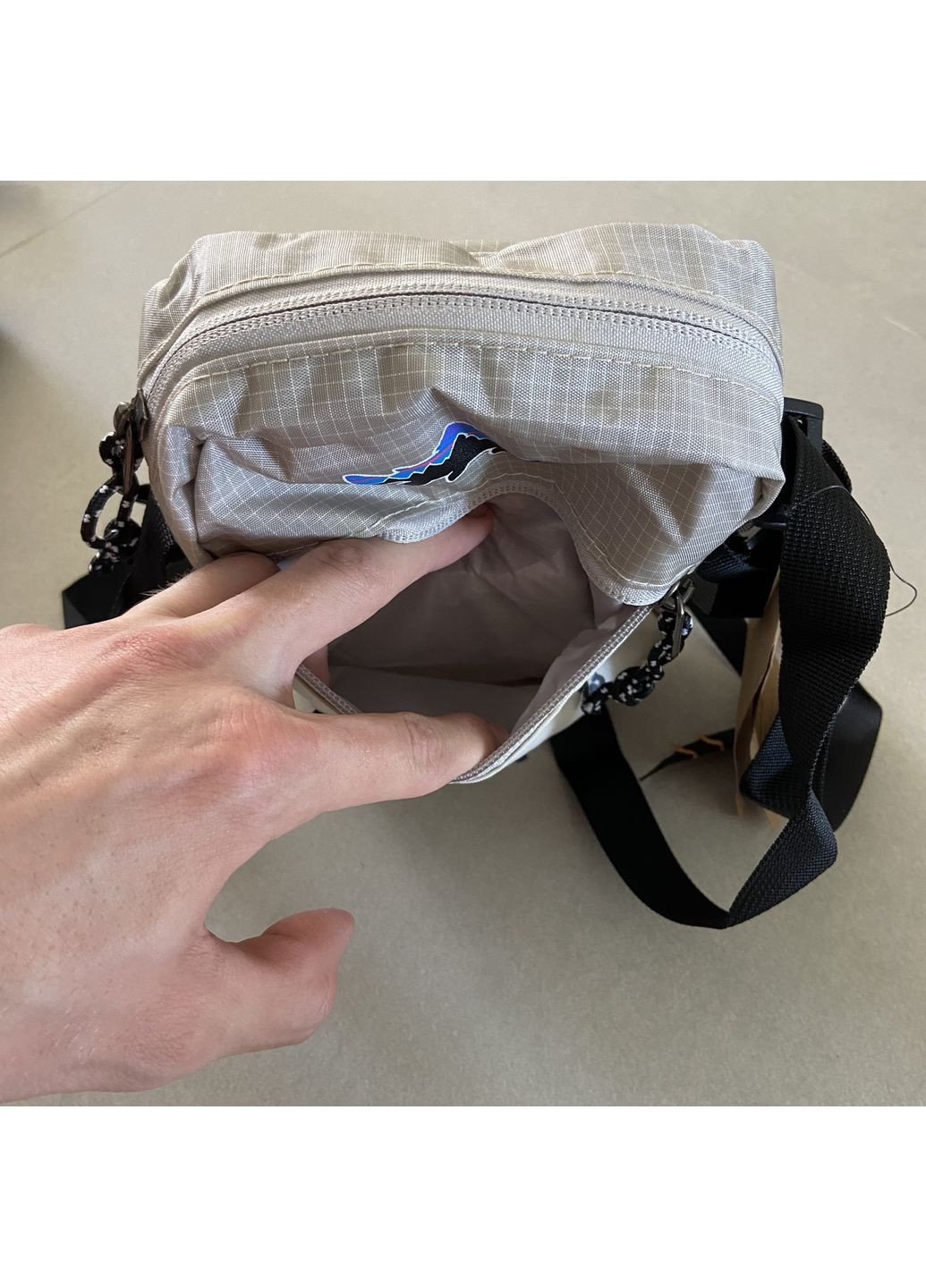 сумка через плече патагонія з шевроном городський мессенджер чоловічий та жіночий Patagonia (351565892)