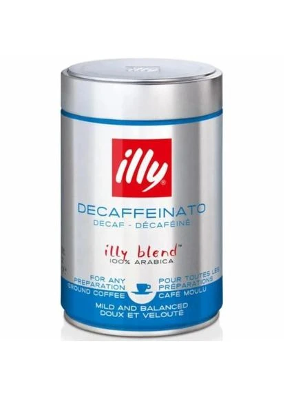 Кава мелена Decaffeinato, 100% Arabica (8865) - 250 g Illy (354333273)