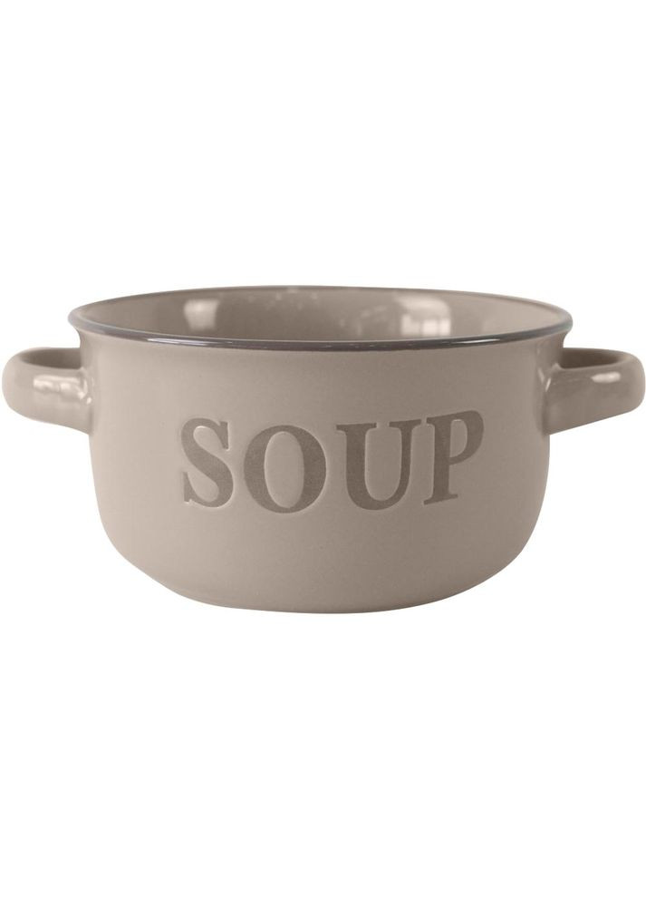 Бульйонниця Style 600 мл Brown (JH5233-2) Limited Edition (322913306)