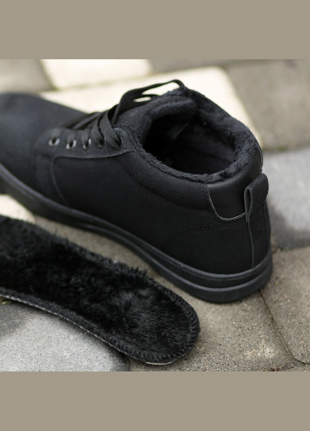 Черные зимние зимние ботинки fur Stilli Classic