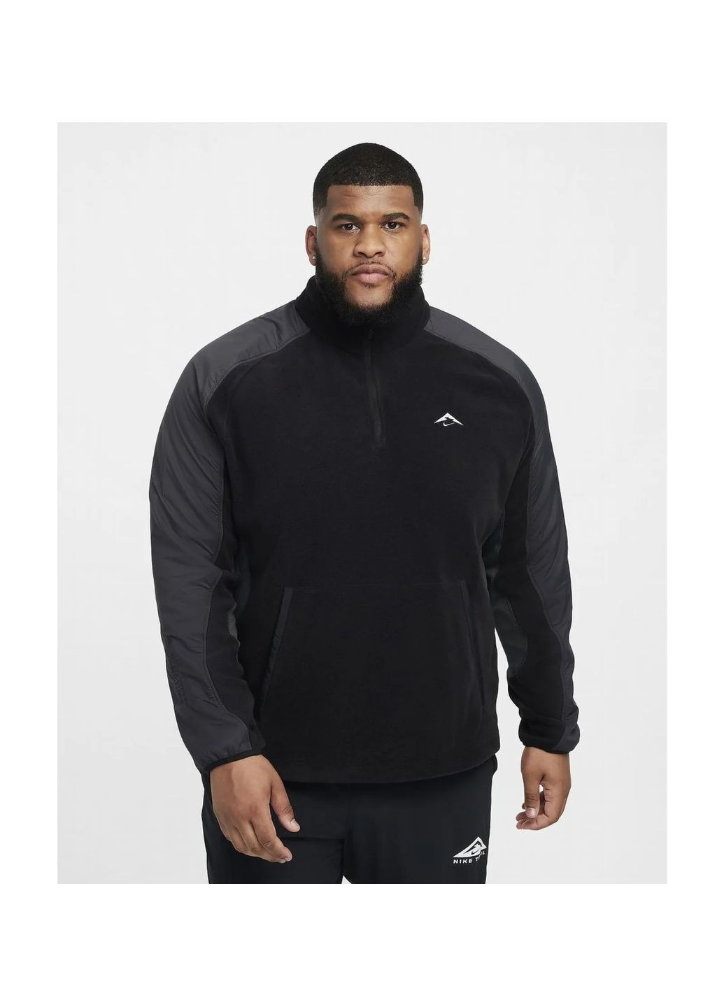 Кофта чоловіча Trail Polartec® Black Nike (364662443)