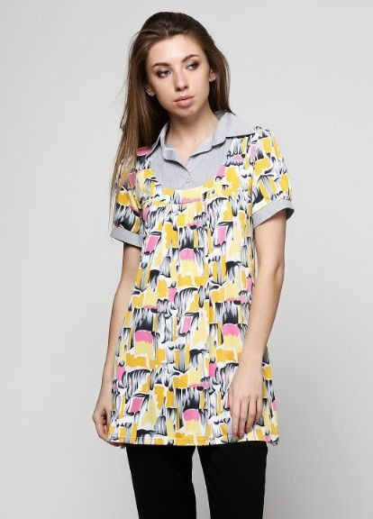 Жовта трикотажна туніка 2 Льва