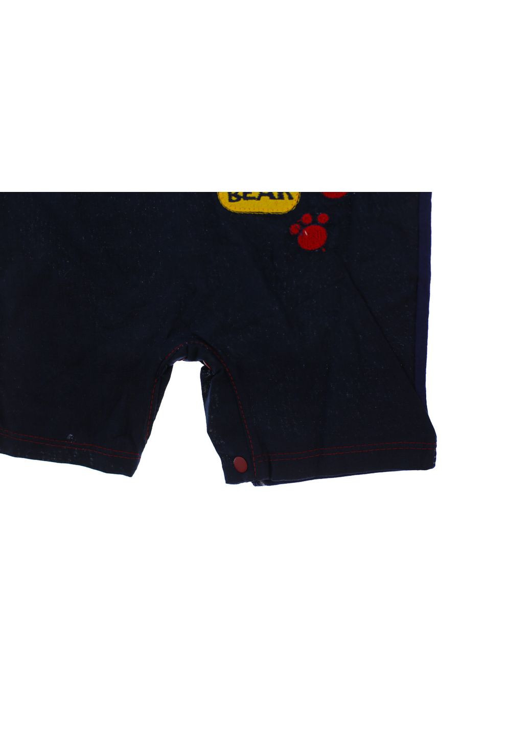 Пісочник з кепкою для хлопчика трикотажний Bear темно синій 68 см (31575) BABYKROHA (297200444)