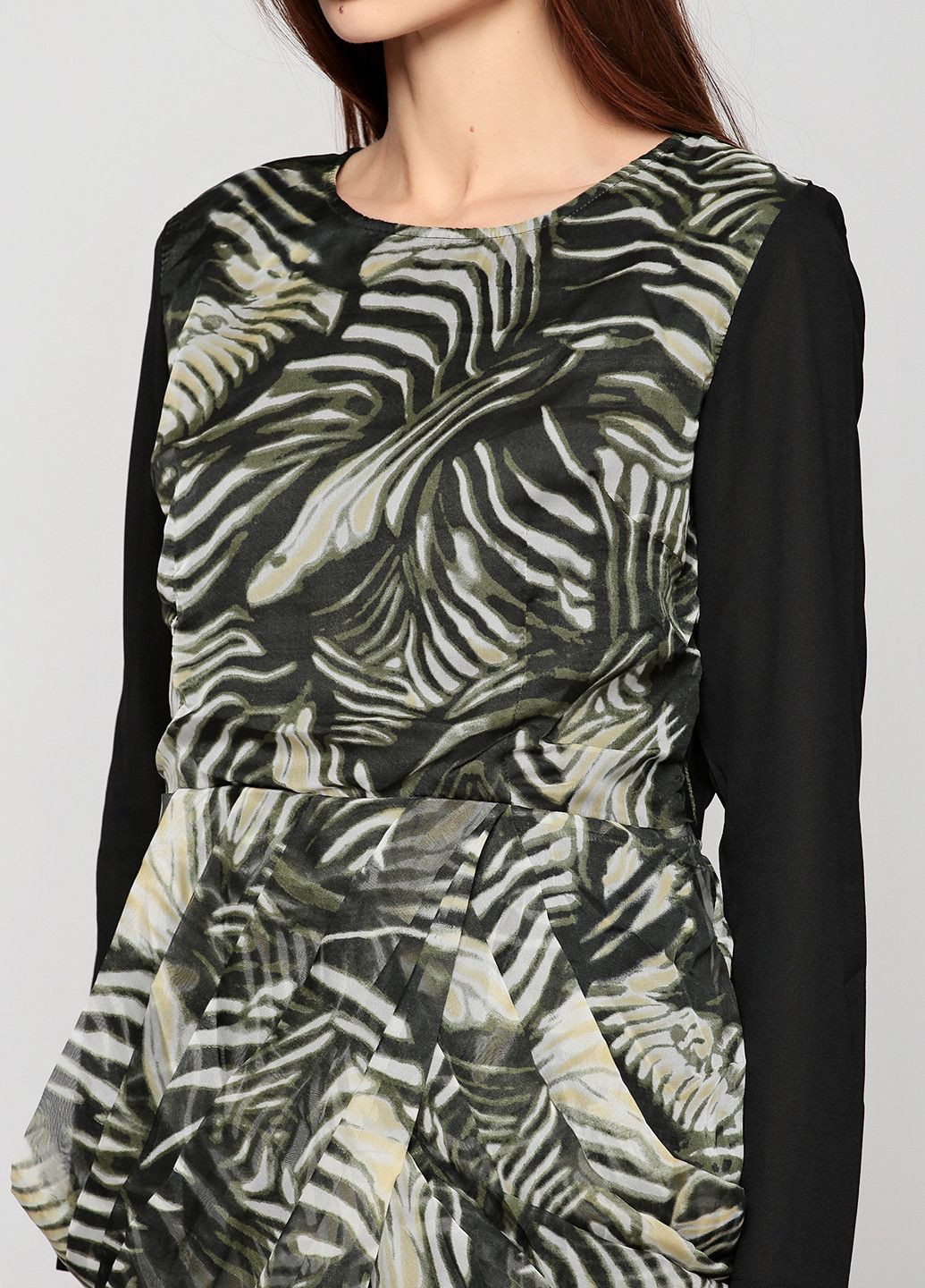 Зелена повсякденний сукня зелений Axel з абстрактним візерунком