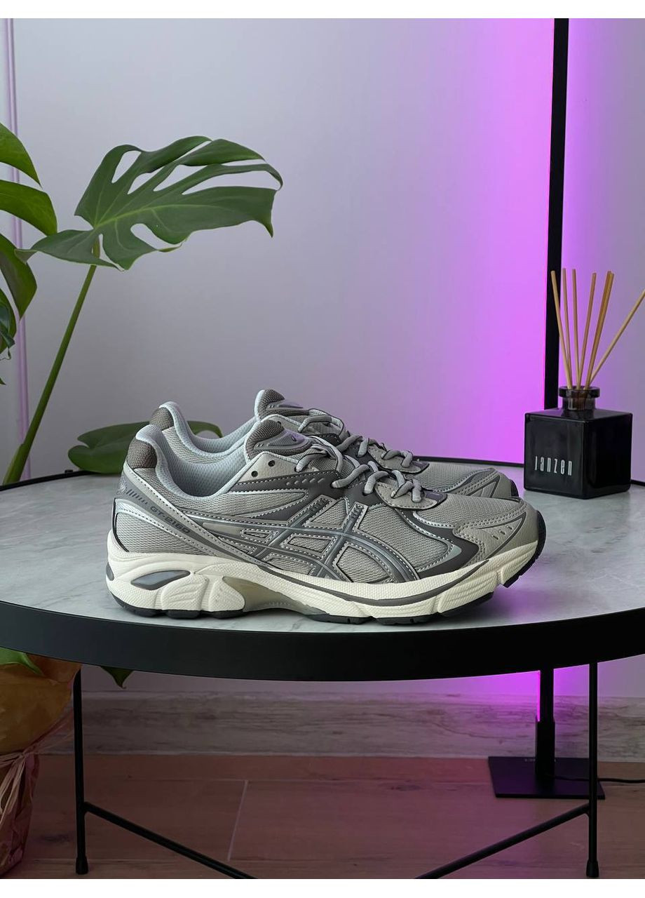 Серые демисезонные кроссовки мужские и женские asics gt-2160 gray beige | асикс gt-2160 серые бежевые No Brand