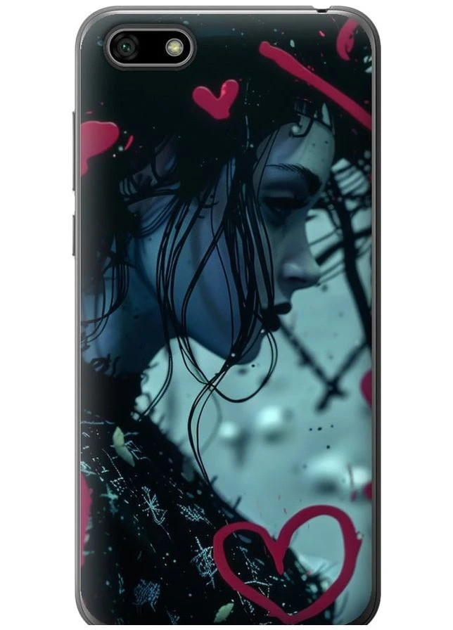 Силиконовый чехол 'XO Love v2' для Endorphone Huawei Honor 7A (285793443)